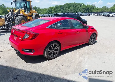 2019 Honda Civic Sport из США, поврежденный, VIN 2HGFC2F83KH564316